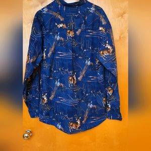 Men's XL North River Flannel Button Down